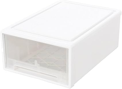Estante de baño Caja de almacenaje de cajones blancos ...