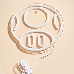 Chi-buy LED Neon Mushroom Cute Neon Sign, USB