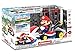 Carrera RC 162107 Official Licensed Mario Race Kart 1: 16 Scale 2.4 Ghz Splash Proof Remote Control Car Vehicle with Sound & Realistic Body Tilting Action - Rechargeable Battery - Kid Toys Boys/Girls