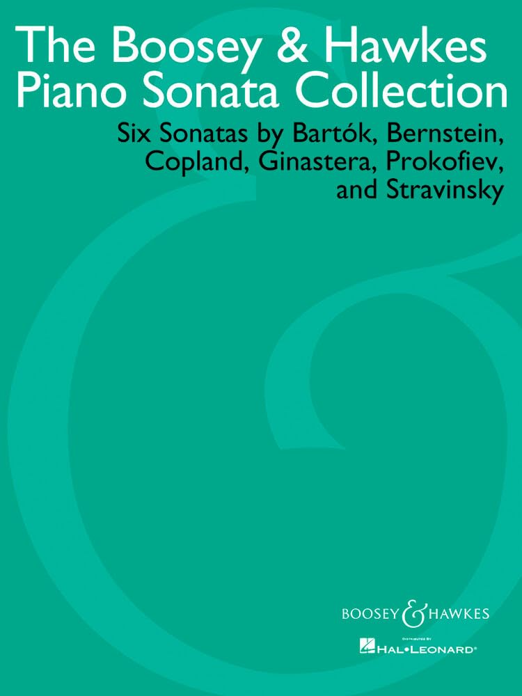 The Boosey & Hawkes Piano Sonata Collection: Six sonates de Bartók, Bernstein, Copland, Ginastera, Prokofieff et Stravinsky. piano.