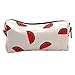 LParkin Watermelon Students Super Large Capacity Canvas Pencil Case Pen Bag Pouch Stationary Case Makeup Cosmetic Bag (Watermelon)