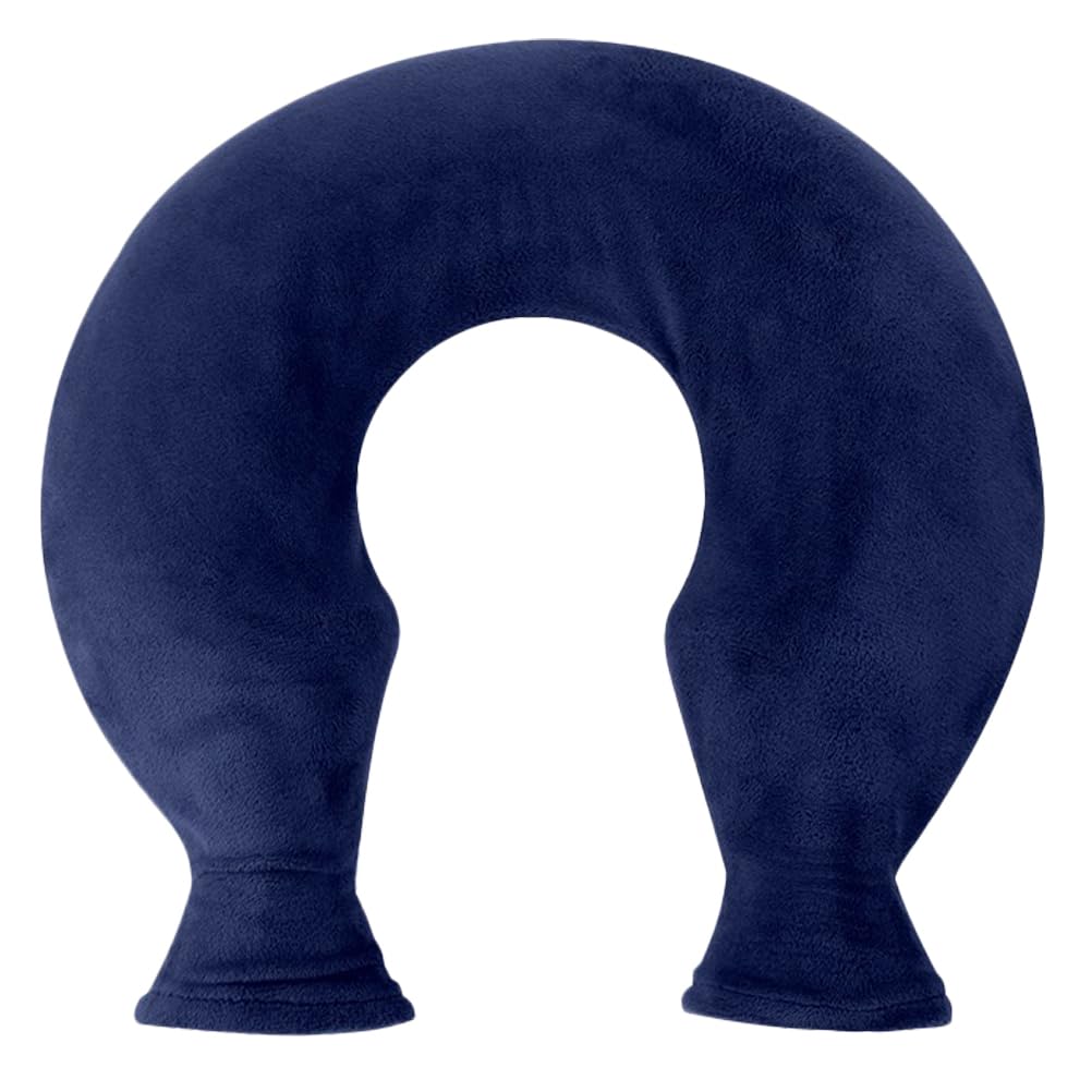 Photo 1 of BESPORTBLE U-Shaped Hot Water Bottle for Neck and Shoulder, Warmer Rubber Hot and Cold Water Bag Neck Relaxing Hot Water Bag with Detachable Cloth Cover
