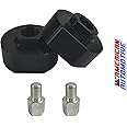 American Automotive Front Leveling Kit for 1999+ F250 F350 Super Duty 2.5" Front Billet Aluminum Lift Spring Spacers with 3/4" Stud Extenders 2WD