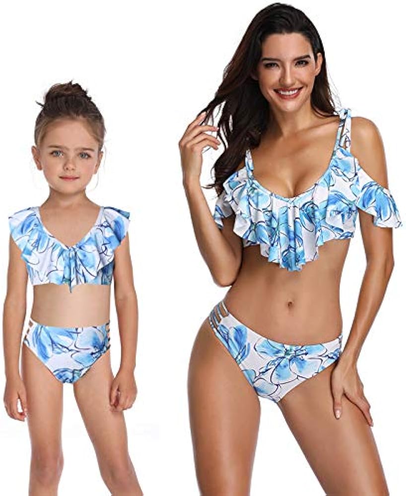 mommy and me mermaid bathing suits