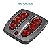 Naipo Foot Massager with Heat Shiatsu Feet Massage Machine Deep Kneading Therapy - Relieve Plantar Fasciitis, Toes, Foot Arch Pain & Stress for Home Office