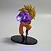 KAKALIN Dragon Ball Z Super Saiyan 3 Son Goku Action Figure Kamehameha LED Light 150mm