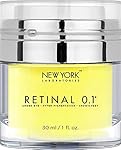 Eye Cream with Retinal 0.1 from New York Laboratories, Maximum Strength Anti Aging Eye Cream, Reduces the Appearances of Wrinkles, Fine Lines, Hyperpigmentation & Crows Feet, 1 oz