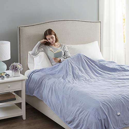 Beautyrest Ribbed Microfleece Kingsize Heated Blanket