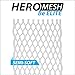 East Coast Dyes Lacrosse Semi-Soft HeroMesh Solid Color White HM-Wht-1P