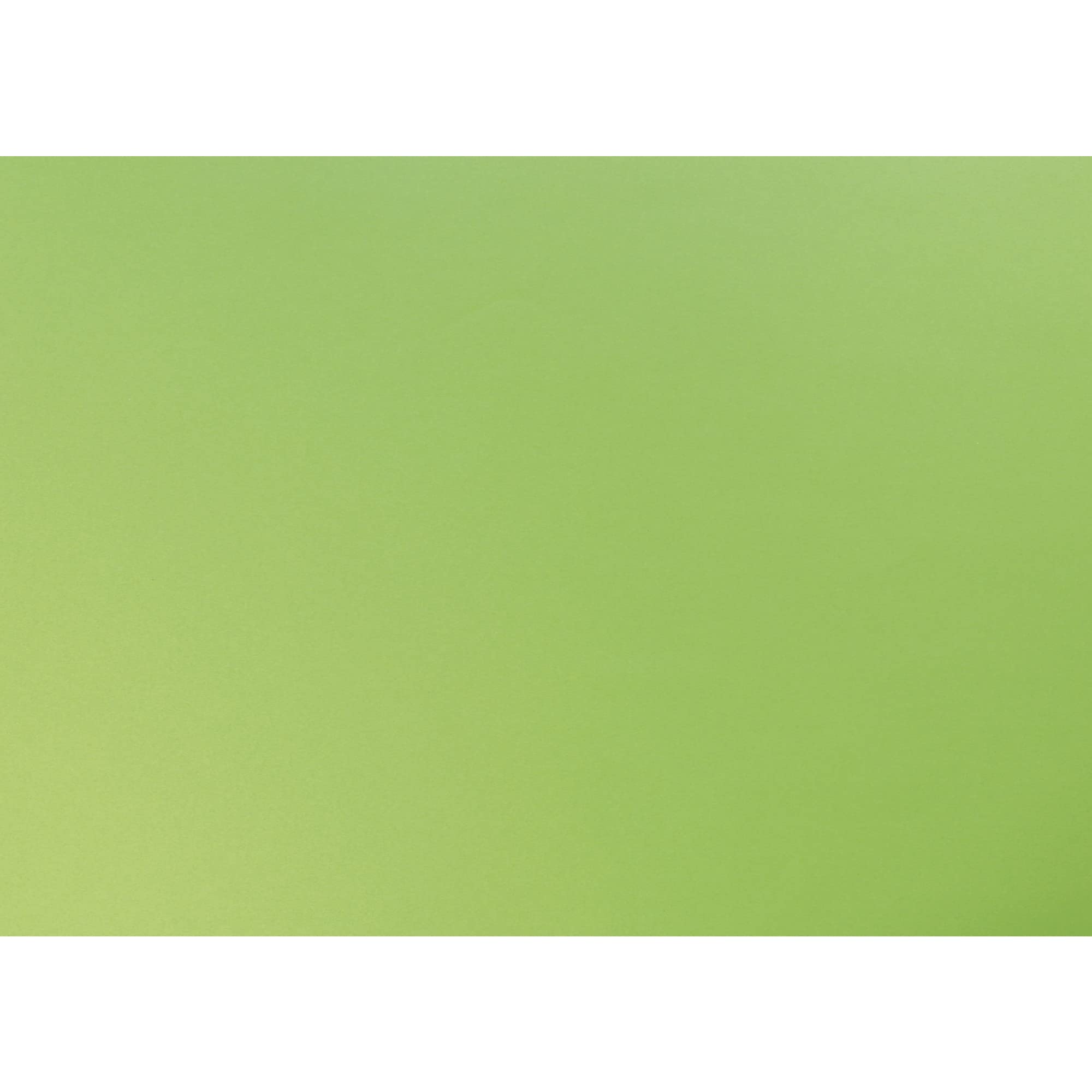 Maildor by Clairefontaine 455319C Pack of 25 Sheets of Coloured Paper 120g Apple Green Format 50x65cm Recycled Smooth Cardboard Handicrafts manual activities — image 1