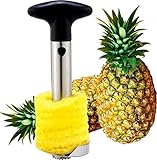 Pineapple Corer Slicer Peeler (Stainless-Steel) - 3 in 1 Tool - by Utopia Kitchen