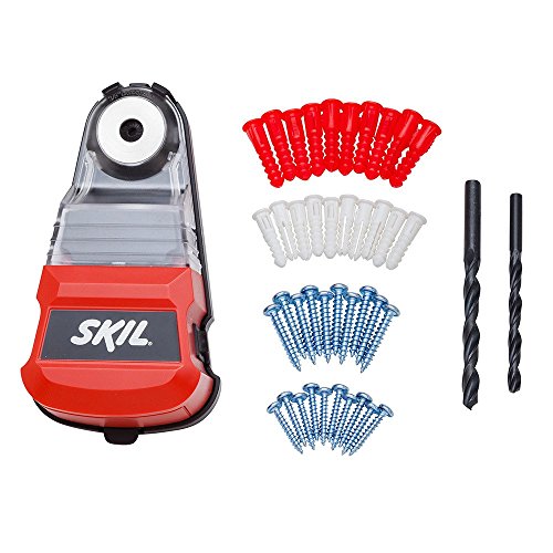 UPC 039725037770, SKIL SDC01 Cordless Dust Collector with 42-Piece Wall Anchor Kit