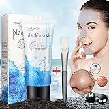 Blackhead Remover Mask - LuckyFine Dead Sea Mud Peel Off Mask, Acne Treatments Masks, Purifying Deep Cleansing Mask