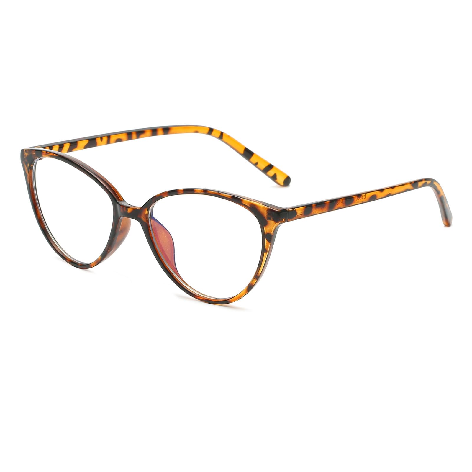 LJCZKA Cat Eye Blue Light Blocking Glasses for Women, Anti Blue Light Glasses Computer Eyewear Ladies Reduce Eyestrain and Anti Fatigue
