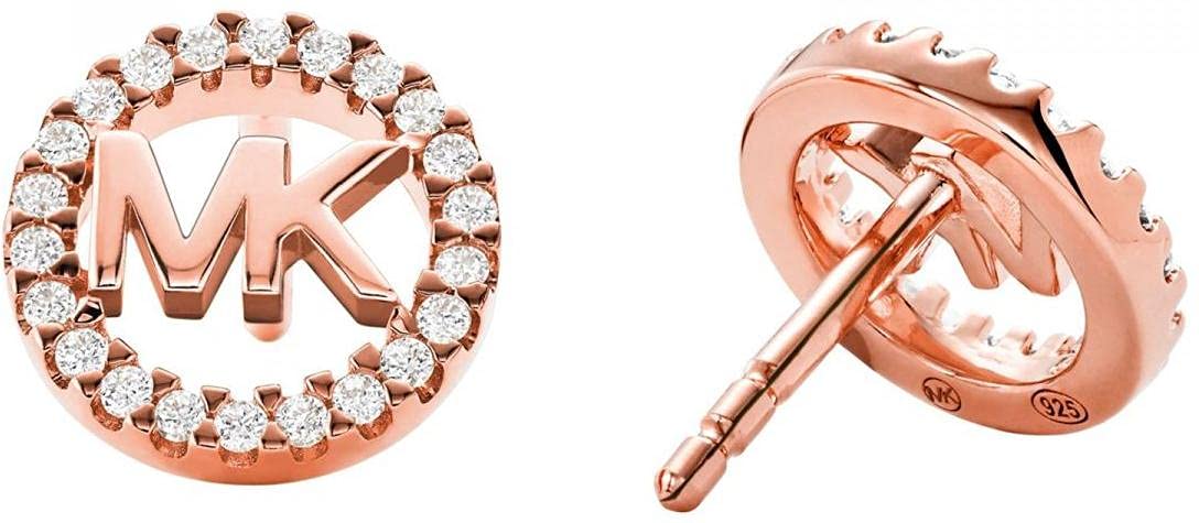 Michael Kors 925 Sterling Zilveren Roségoudkleurige Love Oorbellen MKC1247AN791