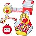 HAN-MM 5pc Play Tunnel Playhouse and Ball Pit Tents Jungle Gym for Boys, Girls, Babies, and Toddlers with Zipper Storage Case for Indoor & Outdoor Use