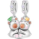 925 Sterling Silver Charms for Pandora Bracelets and Necklaces for Women Bead Cartoon Jewelry Gifts