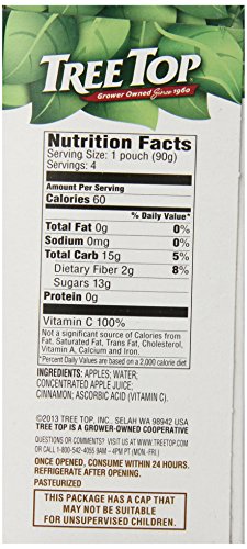 Tree Top Apple Sauce, Cinnamon, 3.2 Ounce (Pack of 4) - Thumbnail 7