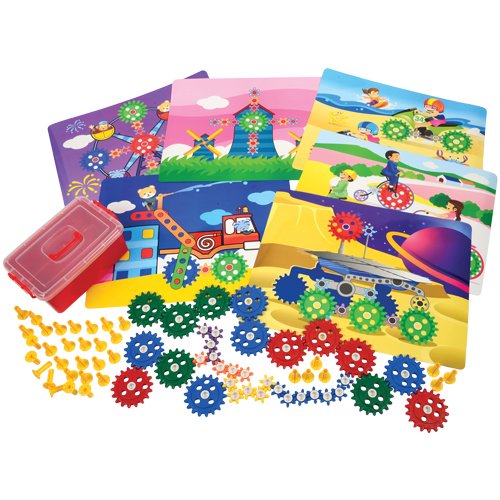 Constructive Playthings GIG-16 Gears & Activity Posters Set