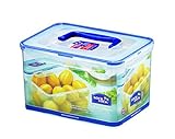 LOCK & LOCK Airtight Rectangular Food Storage Container with Handle 152.16-oz / 19.02-cup