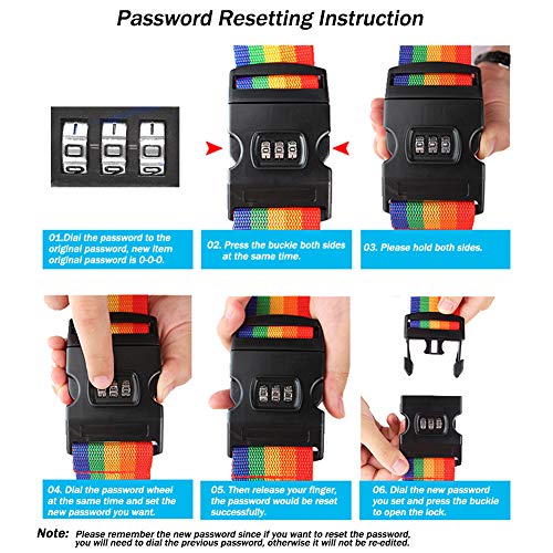 image for Daisiki Luggage Tags Travel ID Tags with Address Card Luggage Straps S