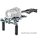 Neewer Camera Movie Video Making Rig Set System Kit for Canon Nikon Sony and Other DSLR Cameras,DV Camcorder,Include:Shoulder Mount,15mm Rail Rod System,Z-Shape Raised Rail(Blue)