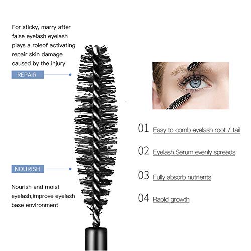 Pudaier Eyelash Growth Serum for Eyebrow Lash Irritation â€“ Rapid Regrowth 100% Natural FDA Allergy Tested Unique Formula for All Skin Types (6 mL)
