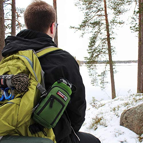 Water Bottle Holder for 32oz Bottles by Wild Wolf Outfitters