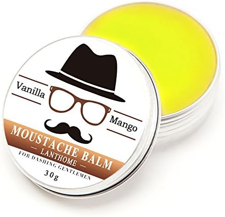 Natural 30G Gift Natural Beard Oil Conditioner Beard Balm for Beard Growth and Organic Moustache Wax for Beard Styling