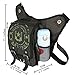 Vanlison Crossbody Bag - Messenger Bag and Shoulder Bag for Men - Black Satchel