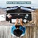 Standing Desk Converter Computer Workstation Adjustable Height Desk Home Office Desk Sit Stand Desk Dual Laptop Monitor Riser (Black)