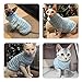 LUCKSTAR Cable Knit Turtleneck Sweater - Cats Sweater Pullover Knitted Clothes Pet Sweater for Small Dogs & Cats Kitten Kitty Chihuahua Teddy Knitwear Cold Weather Outfit (M)