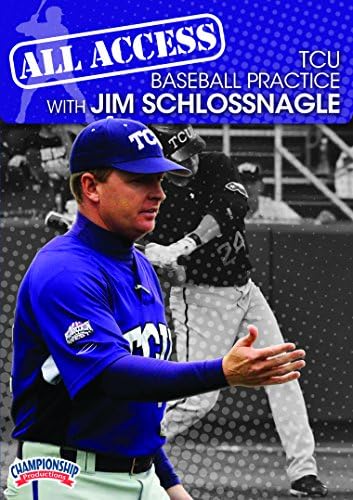 Championship Productions Jim Schlossnagle: All Access TCU Baseball Practice DVD