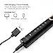 Sonic Electric Toothbrush for Adults, 5 Optional Brushing Modes with Build in Timer of 2 min, USB Fast Charging, Waterproof Sonic Toothbrush with 3 Replacement Heads by KIPOZI, KI-508(5Modes)