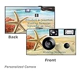 5 Pack Starfish Paradise PERSONALIZED Disposable