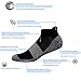 Well Knitting Copper Antibacterial Athletic No Show Socks for Men & Women - Size L 6 Pack