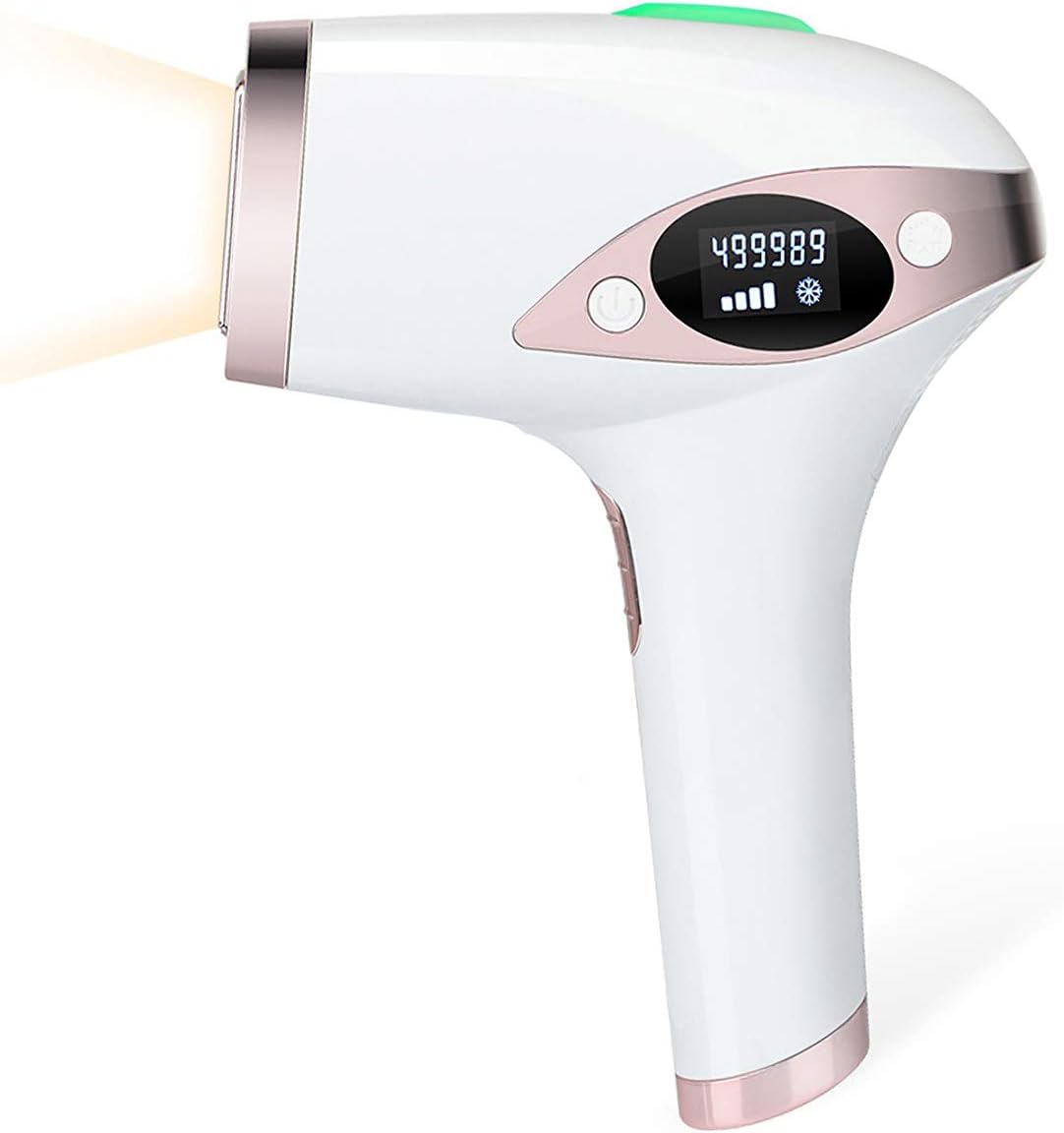 IPL Laser Hair Removal - MANLI Permanent Painless Hair Removal Upgrade to 49,9999 Flashes Hair Remover for women and Man Home Use Device for Facial Whole Body