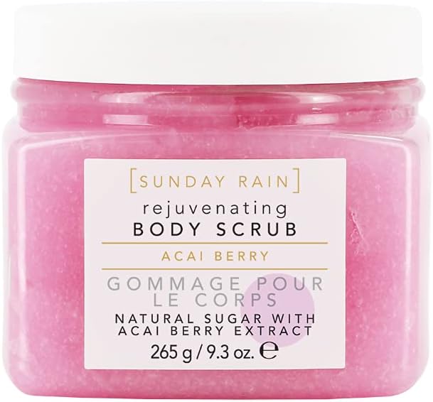Sunday Rain Scrub Away Brightening Body Scrub 265g Vegan Cruelty-Free