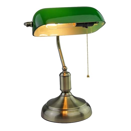 Lampada Da Tavolo Vintage Con Portalampada Per Lampadine E27