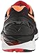 ASICS Men's Gel-Kayano 23 Running Shoe, Black/Hot Orange/Vermilion, 11 M US