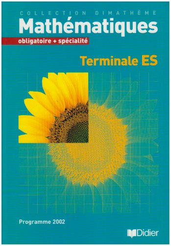 Mathématiques, terminales ES