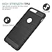 Oneplus 5 Case, Skmy Ultra [Slim Thin] Carbon Fiber Scratch Resistant Shock Absorption Soft TPU and Anti-Scratch and Non-Slip Case Cover For Oneplus 5 (Matte Black)