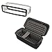 For Bose SoundLink Mini 2 II Bluetooth Wireless Speaker Hard Case Bag with TPU Soft Cover by Baval (Black)