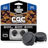 KontrolFreek FPS Freek CQC for PlayStation 4 (PS4) Controller | Performance Thumbsticks | 2 Mid-Rise Concave | Black