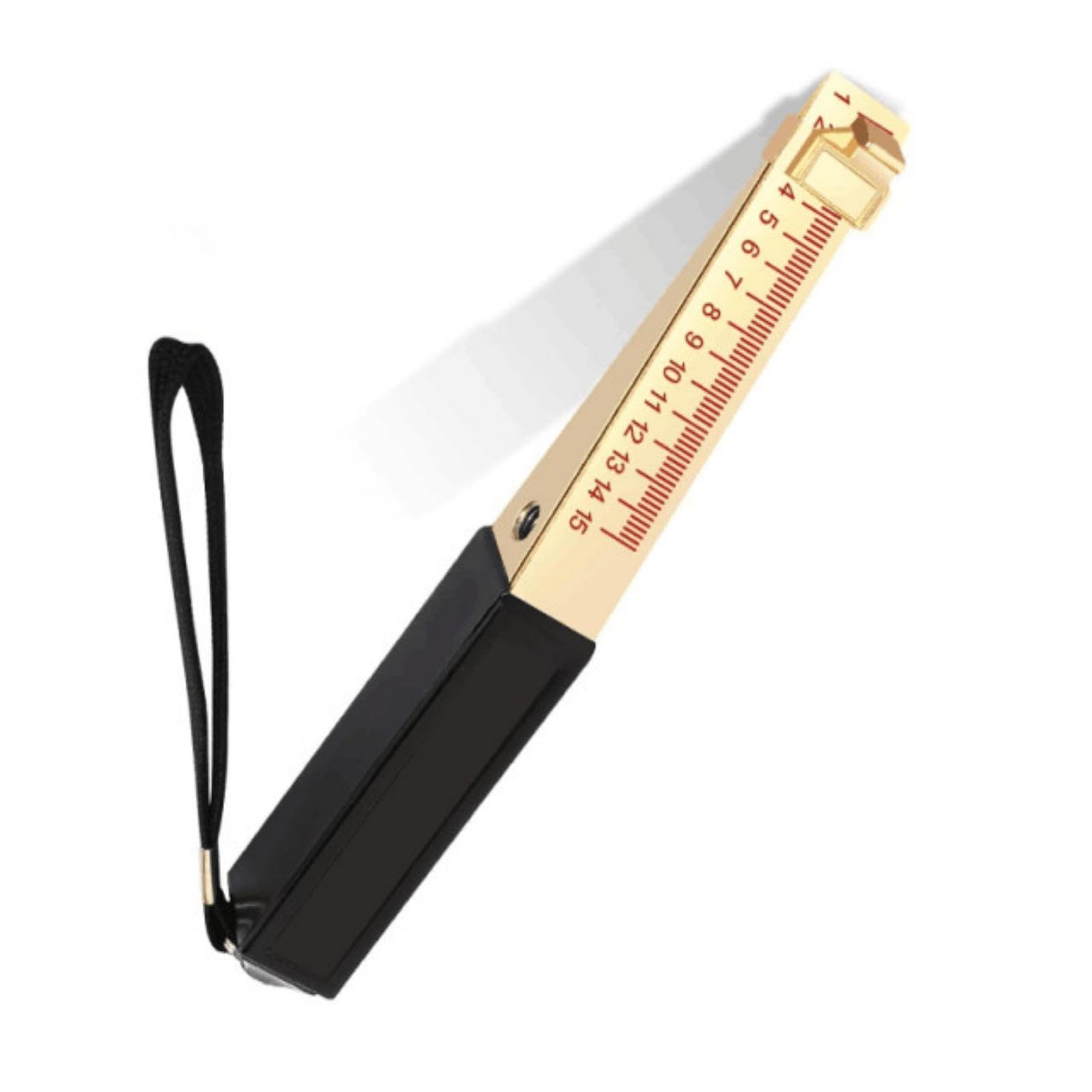 IUSOT Door Gap Measuring Tool, 1-15mm Fire Door Gap Gauge, 0.5mm Metric Feeler Gauges for Engineering Inspection, Feeler Gauges, Flatness Measuring Tool Ruler for House, Fire Door, Engineering Ruler