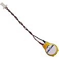 LeFix Replacement Compatible with CMOS RTC BIOS Battery CR1220 Dell XPS15 XPS 15 9550 9560 Precision 5510 7350|Latitude 12 7275 Yellow Color