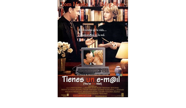 Amazon Com You Ve Got Mail Poster Spanish 27x40 Meg Ryan Tom Hanks Parker Posey Prints Posters Prints
