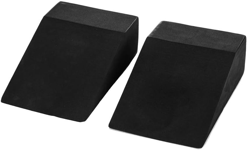Yoga Foam Wedge Blocks (Pair) Soft Wrist Wedge, Supportive Foot Exercise Accessories, Balance, Strength, Stretch, Pilate, Fitness, Squat, Pushup, Plank, EVA Riser Block