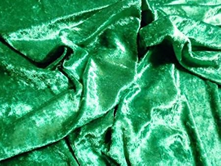 emerald green crushed velvet dress