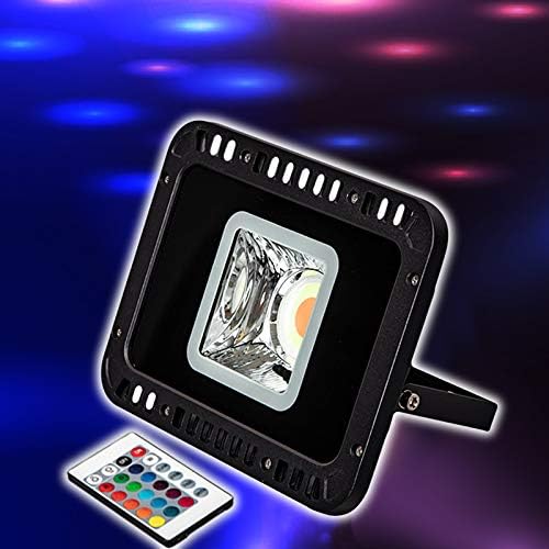 FOCO LED RGB DE 30W,COLORES Y MODOS, FOCO PROYECTOR EXTERIORES ...